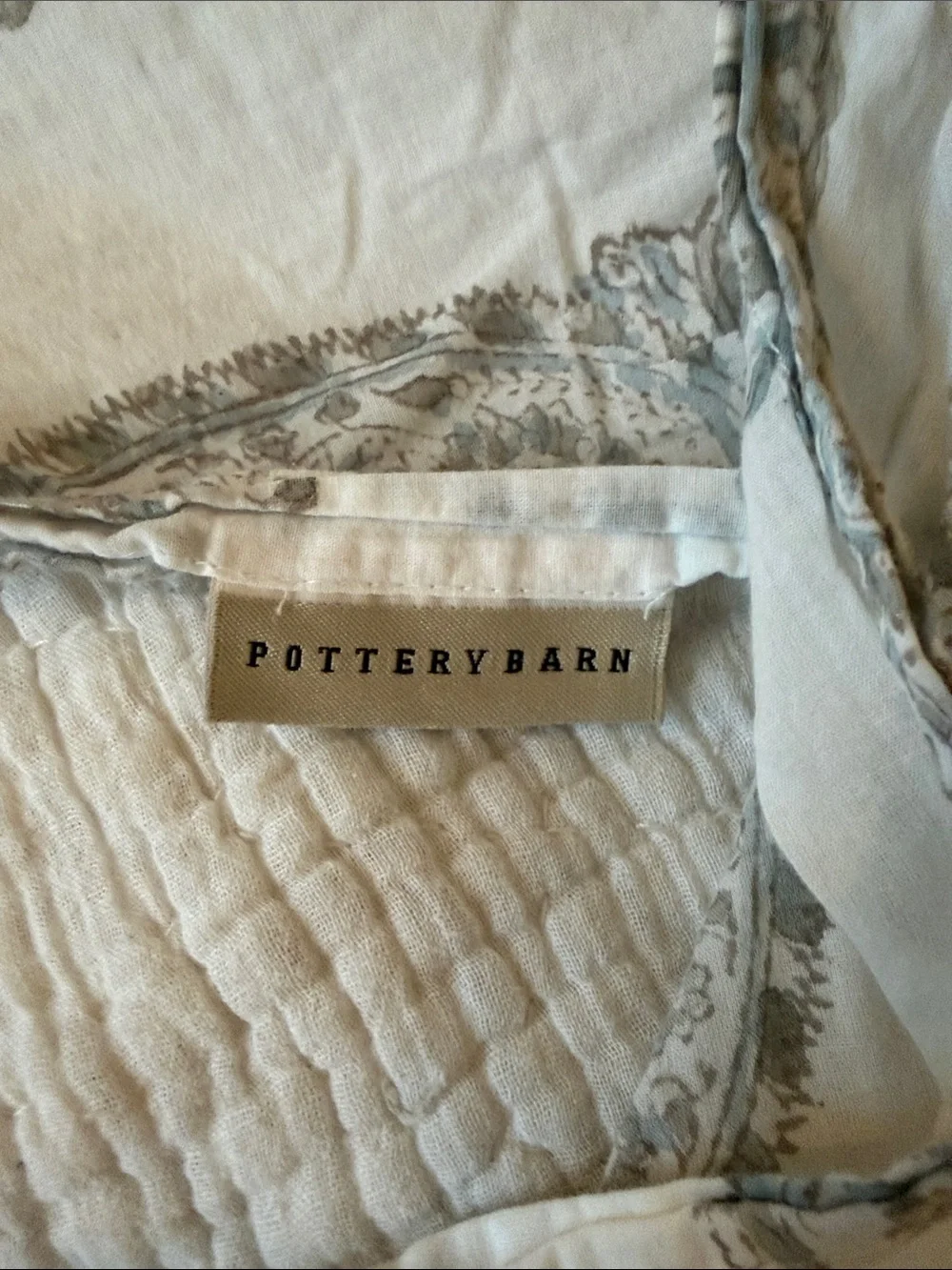 Pottery Barn Euro Sham